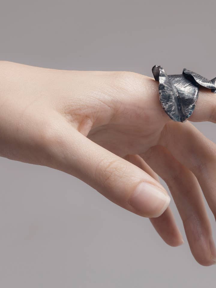 "Basil" ring for wholesale by Erica Magliano