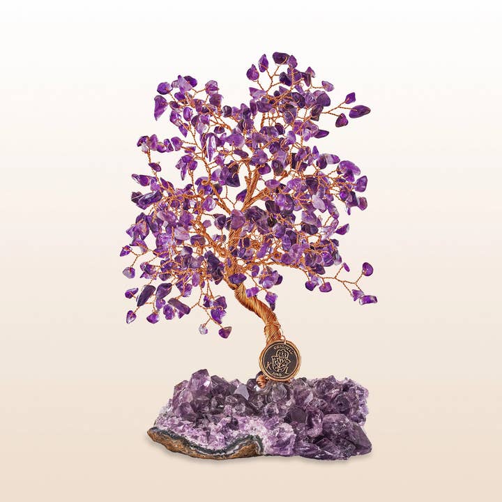 Calming Spirit - Amethyst Feng Shui Tree for wholesale by Karma And Luck