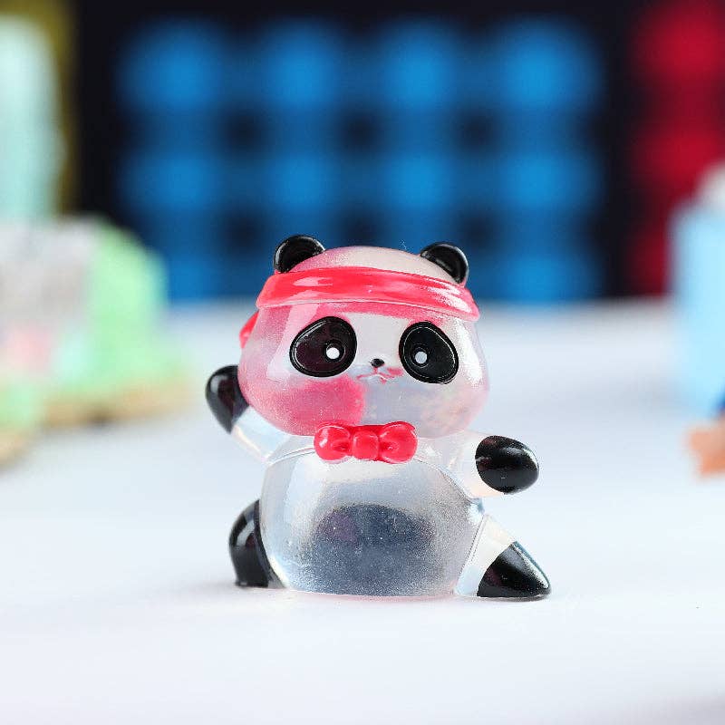 BCmini - Wholesale Decorative Figurine - 71004 PANDA FIGURINE BLIND BOX-821