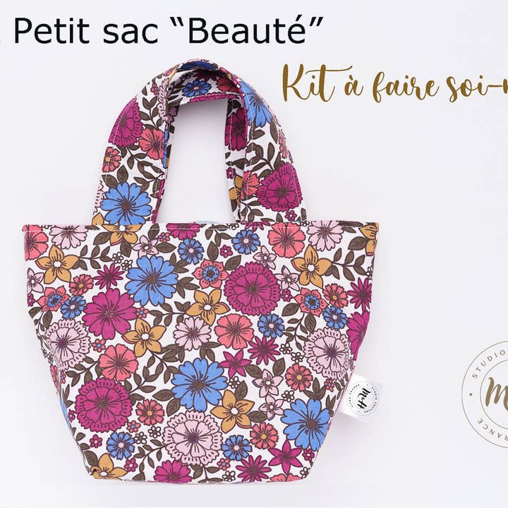 DIY kit “1 small beauty bag” for wholesale by M&H Studio Produits Zéro déchet
