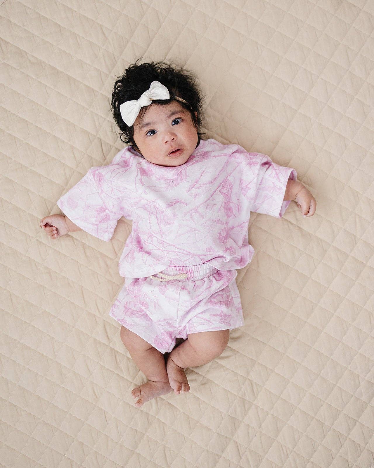 Lucky Panda Kids - Wholesale Top & Short Set - Kids - Shorts Set | Pink Camo10