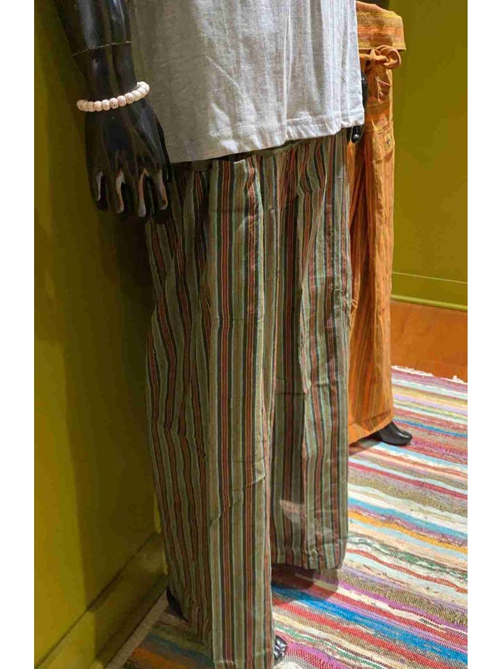 Katmandu Trading Co. - Wholesale Pants – Women's - Thai Fisher Cargo Pocket Pants – Prepack of 4 Colors: Stripe2