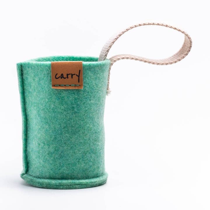Viltentas voor drinkfles - CARRY Bottle Sleeve MUNT 0,4l voor wholesale door Carry Bottles