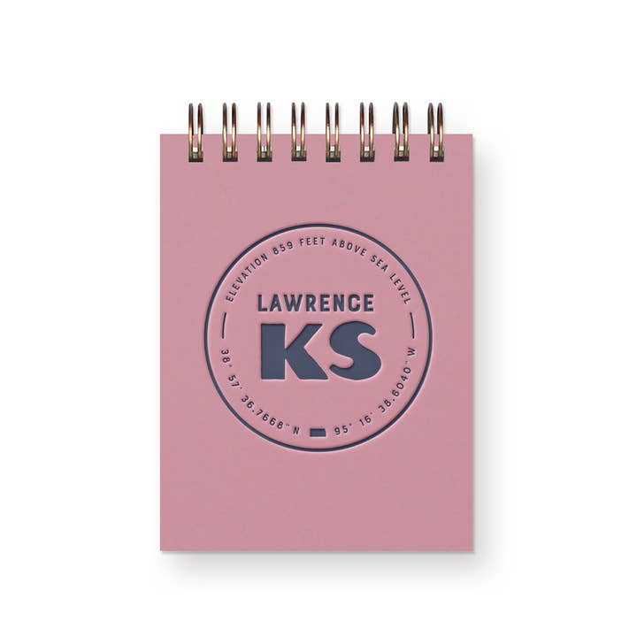 Ruff House Print Shop - Wholesale Notebook - Custom City Geotag Mini Jotter Notebook