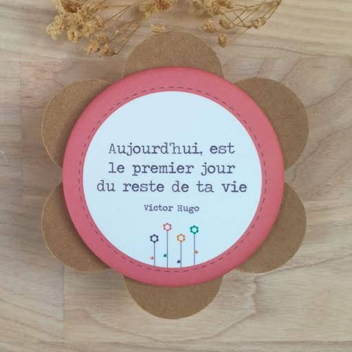 Magnete *Oggi è il primo giorno del resto della tua vita" per la vendita all'ingrosso da parte di jolislundis