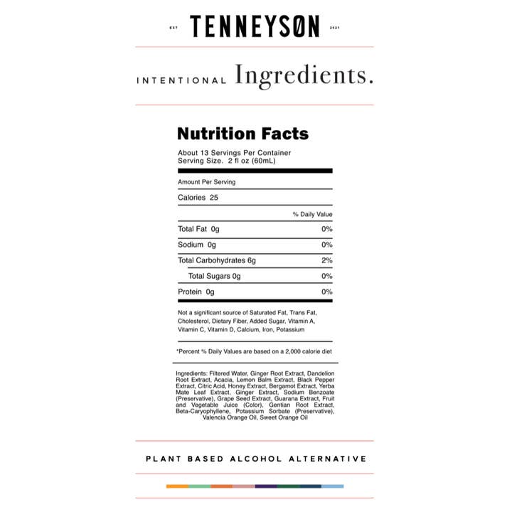 Tenneyson - Wholesale Non-Alcoholic Spirits/Wine/Beer - Tenneyson - Black Ginger4