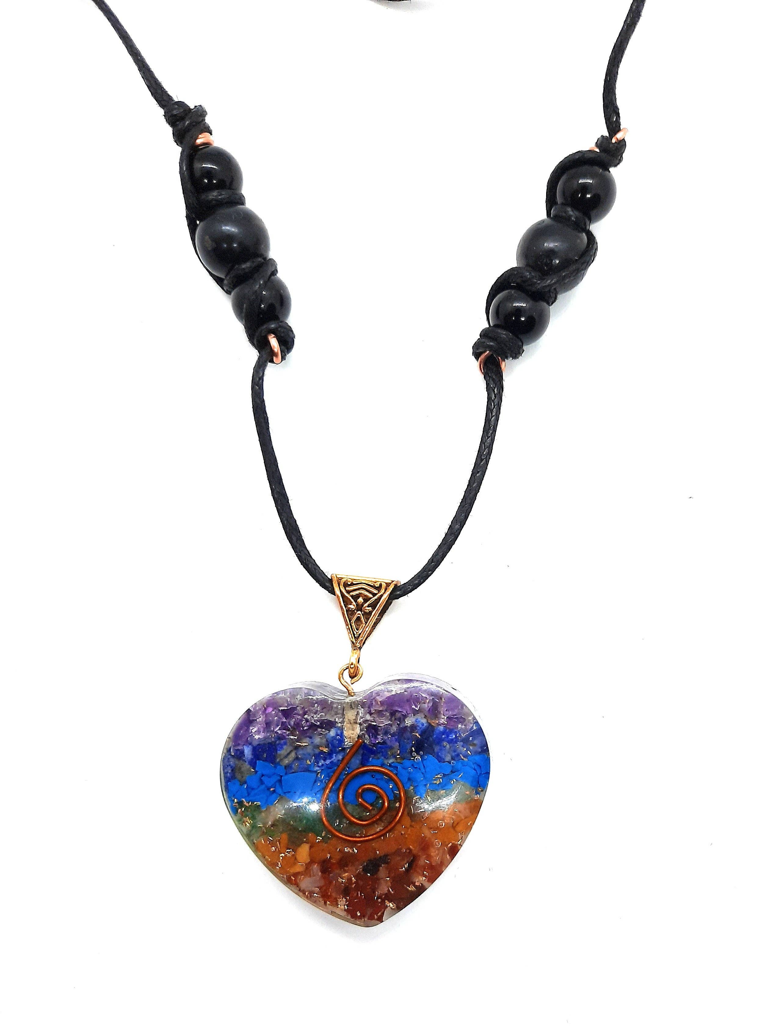 Secret Synergy Stones - Wholesale Pendant/Charm Necklace - Orgone Calming Necklace EMF Protection2
