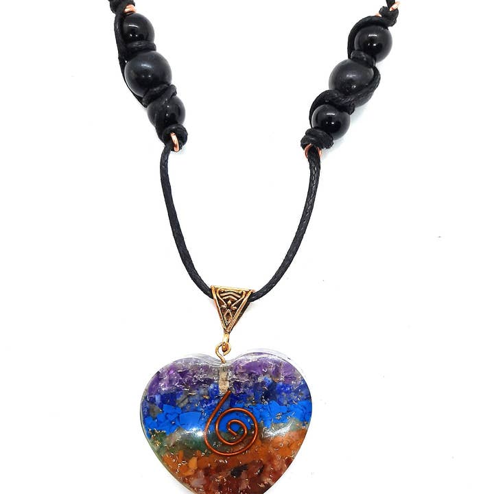 Secret Synergy Stones - Wholesale Pendant/Charm Necklace - Orgone Calming Necklace EMF Protection2