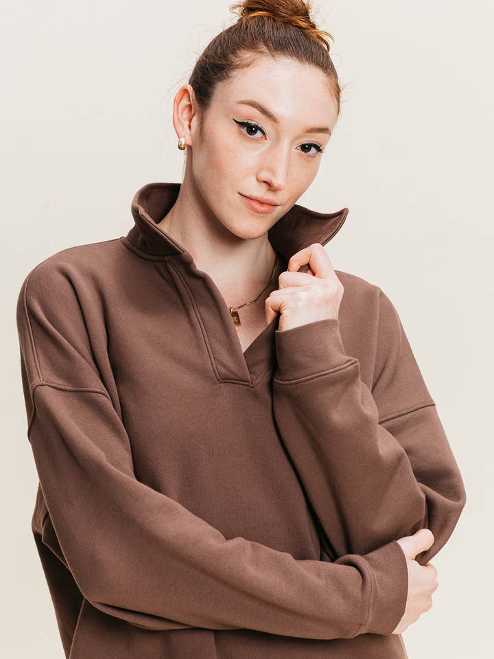 Polo Crew i Rye for engroshandel hos Ocio Leisurewear