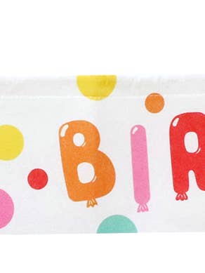 Happy Birthday Felt Animal Banner for wholesale by Party Partners