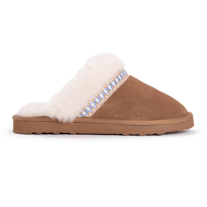 Women's Dawn Suede Scuff for wholesale by Muk Luks