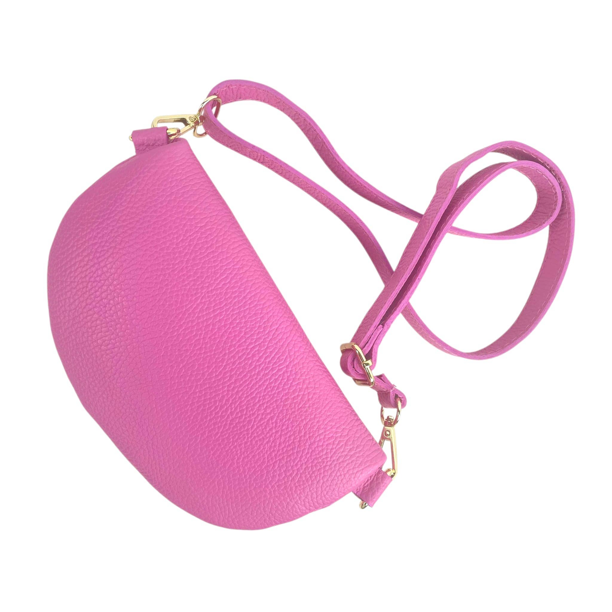 Chenson & Gorett - Vente Sac ceinture – femme - Sac banane compact en cuir italien pour femme. Promotion en ligne.16