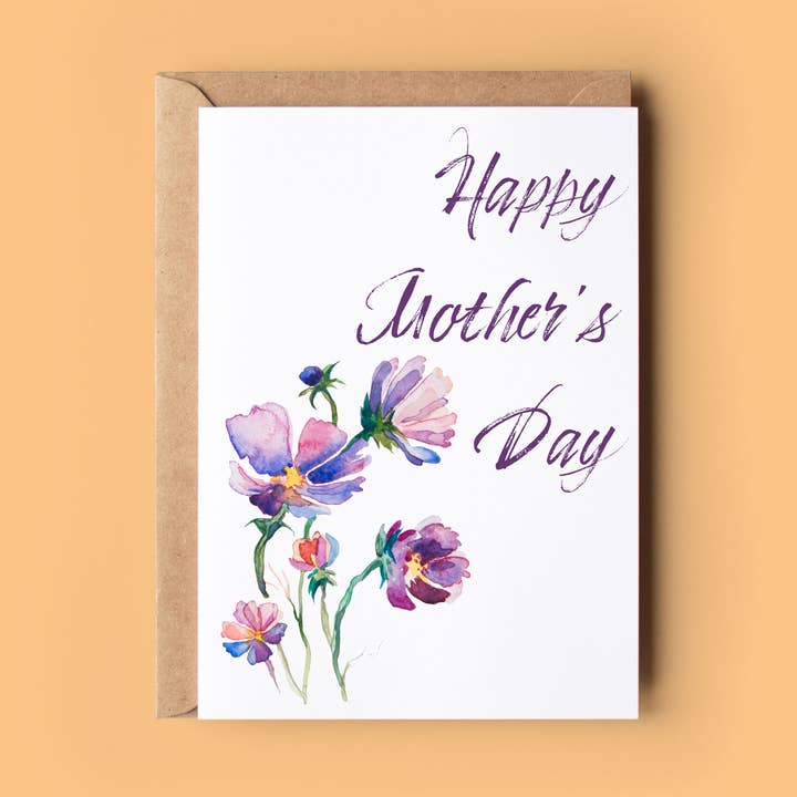 Glücklicher Muttertag - 6er-Set Grußkarten für den Großhandel von Wonky Cards