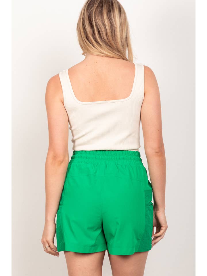 VERY J - Vendita all'ingrosso Pantaloncini sportivi - Donna - Pantaloncini cargo per abbigliamento sportivo con vita elastica NP703766