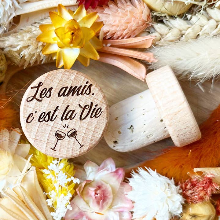 BOUCHON LES AMIS, HET IS LEVEN voor wholesale door LE COMPTOIR DE LOULOU