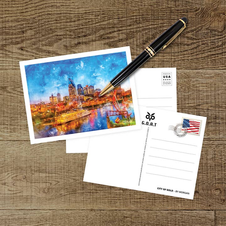 Cartões Postais, Nashville TN, General Jackson por atacado de G.O.A.T House of Creative