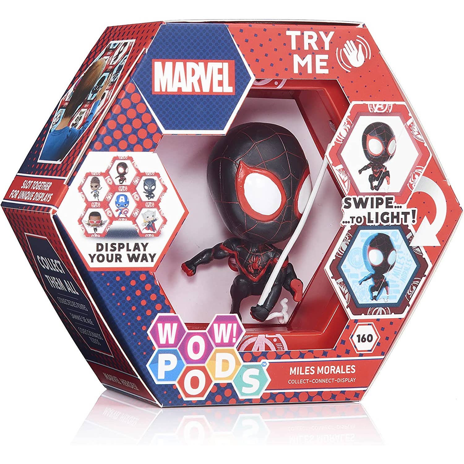 Curiosity Distribution - Wholesale Figurine Toy - Kids - Marvel Spider-Man: Miles Morales - Light Up Figurines- Christmas Stocking Filler5