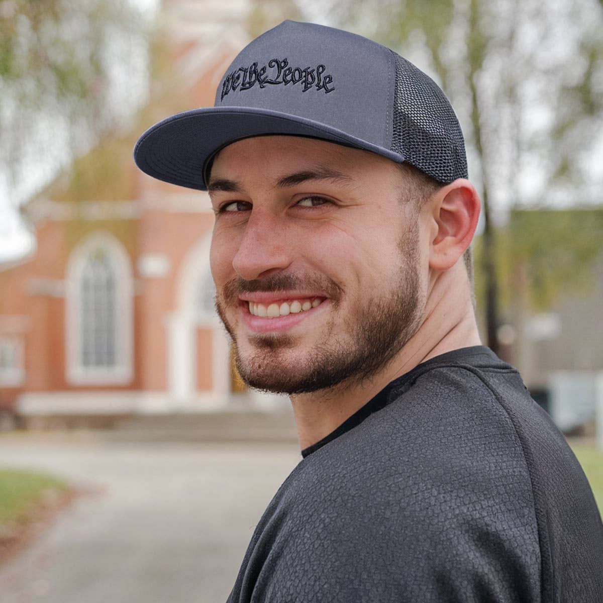 Gray HOLD FAST Mens Cap WTP for wholesale on Faire5