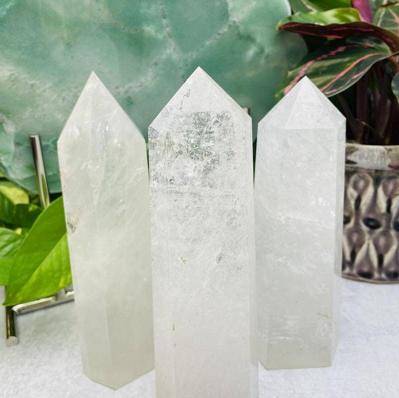 Rock Paradise - Wholesale Spiritual Stone/Crystal - Crystal Quartz Tower - By Weight -4