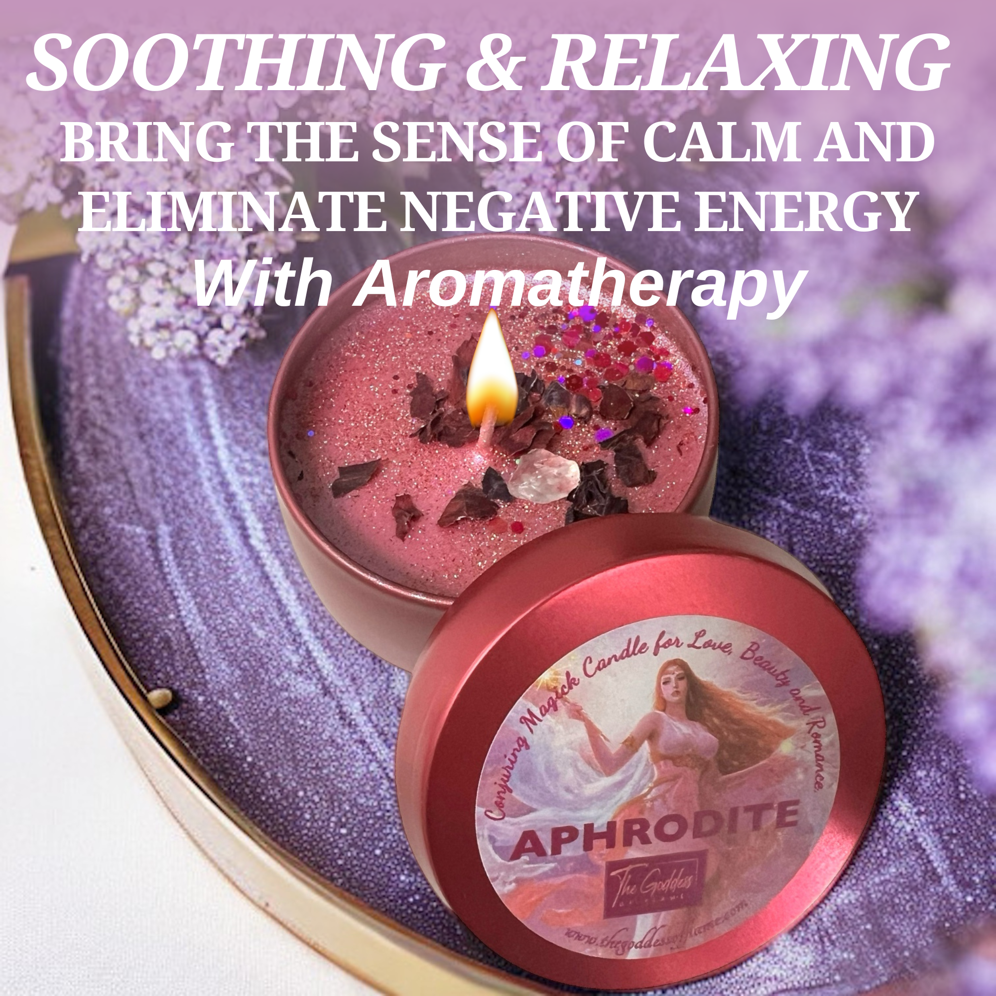 The Goddess of Flame - Wholesale Travel Candles - Aphrodite Magic Candle4