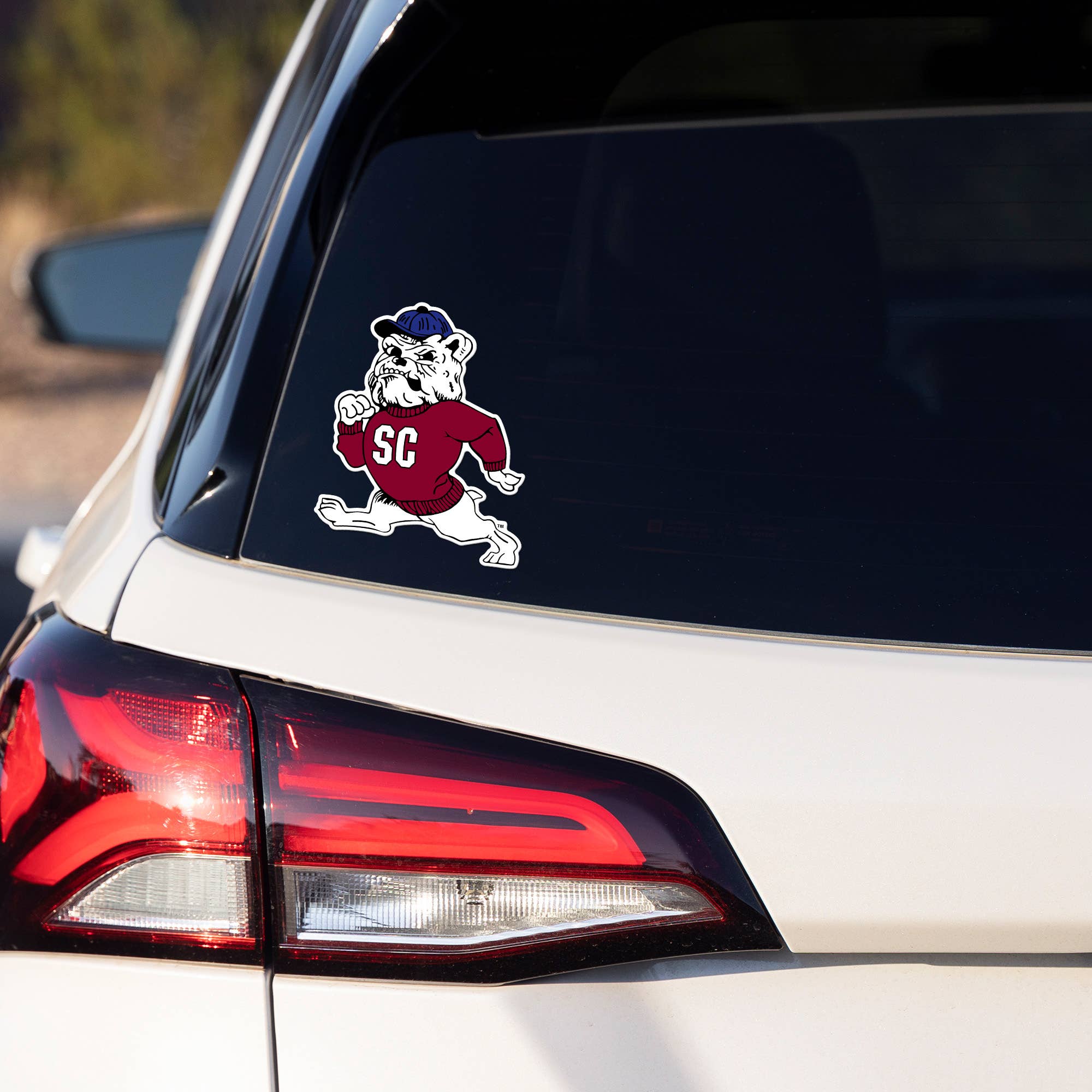 Rico Industries - Vente Breloque décorative pour voiture – unisexe - Autocollant découpé moyen NCAA South Carolina State Bulldogs2