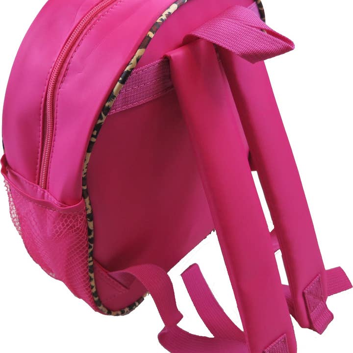 Wenchoice - Wholesale Backpack – Child - Hot Pink Back Pack With Leopard Tutu2