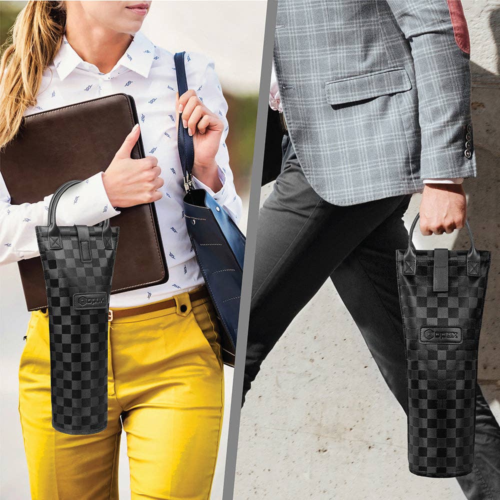 OPUX – wholesale Wine tote – 1 Bottle Classic Wine Carrier Bag15