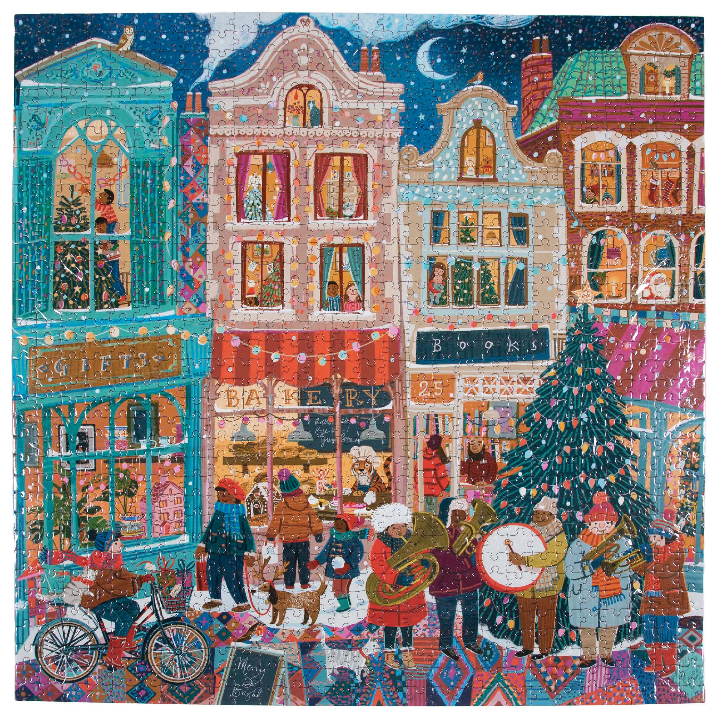 eeBoo - Wholesale Puzzle - Adult - A Happy Holiday 1000 Piece Puzzle *HOLIDAY*3