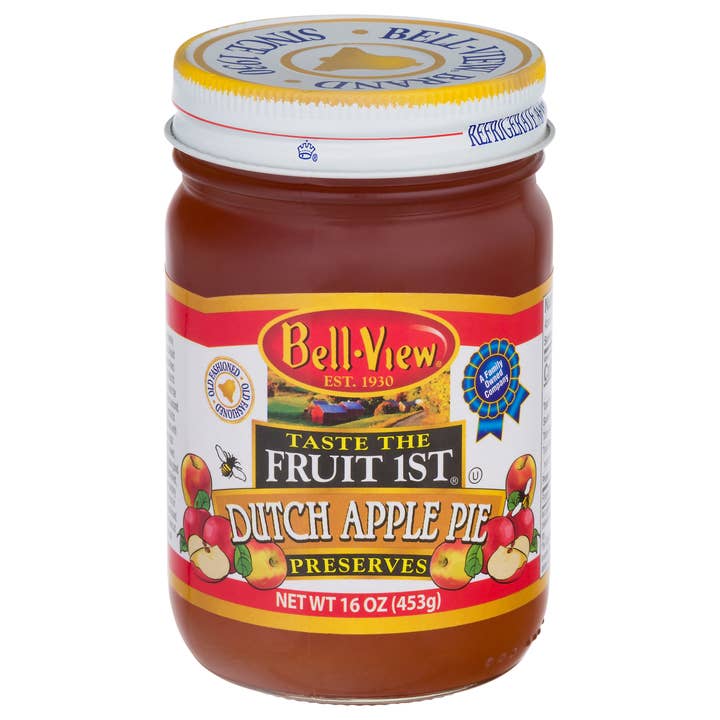 Taste The Fruit 1st Dutch Apple Pie Preserves 16oz. for wholesale by Bell-View Brand Foods