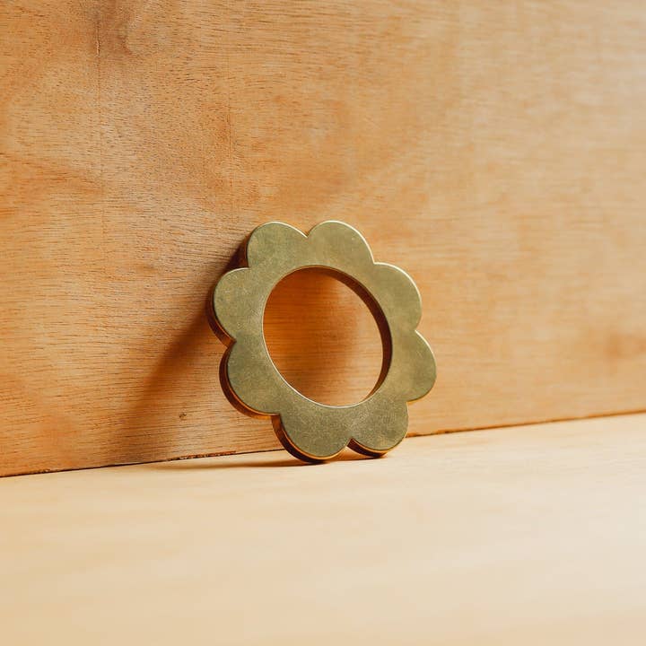 Pivot - Wholesale Napkin Ring - Napkin Rings - Brass (Set of 2)