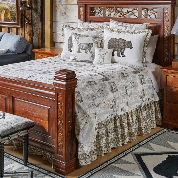 Wild And Beautiful King Bedspread for wholesale by Park Designs