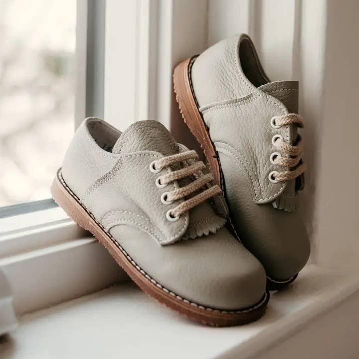 Sillín Artie - Gris tórtola para venta al por mayor de Zimmerman Shoes
