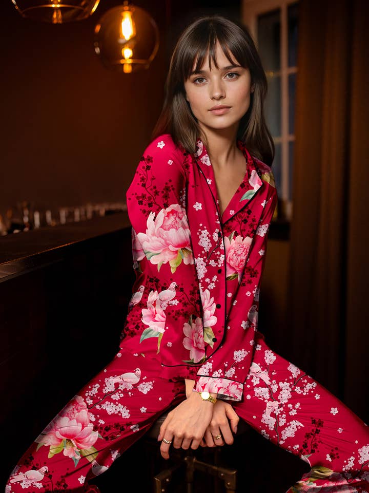 Averie - Wholesale Sleepwear Set - Women's - Aiyana Two-Piece Set0