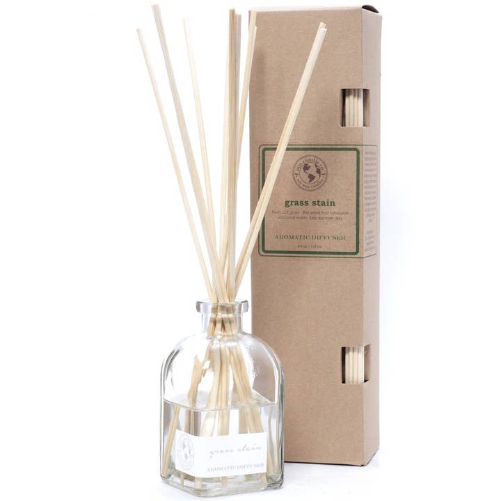 diffuseur à lames GRASS STAIN pour la vente par Eco Candle Company