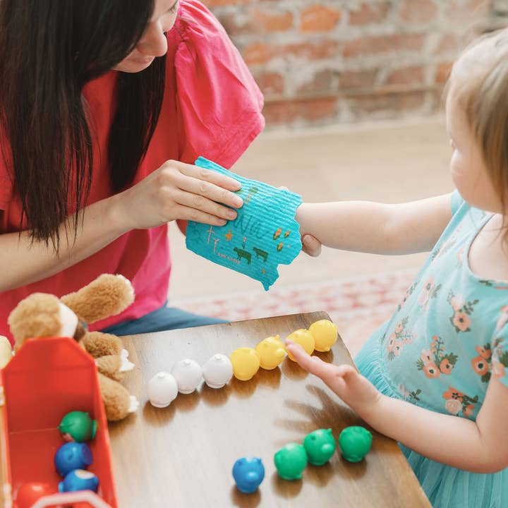 Doe A Deer - Wholesale Dishcloth - Iowa Shaped Swedish Dishcloth | Reusable, Midwest1