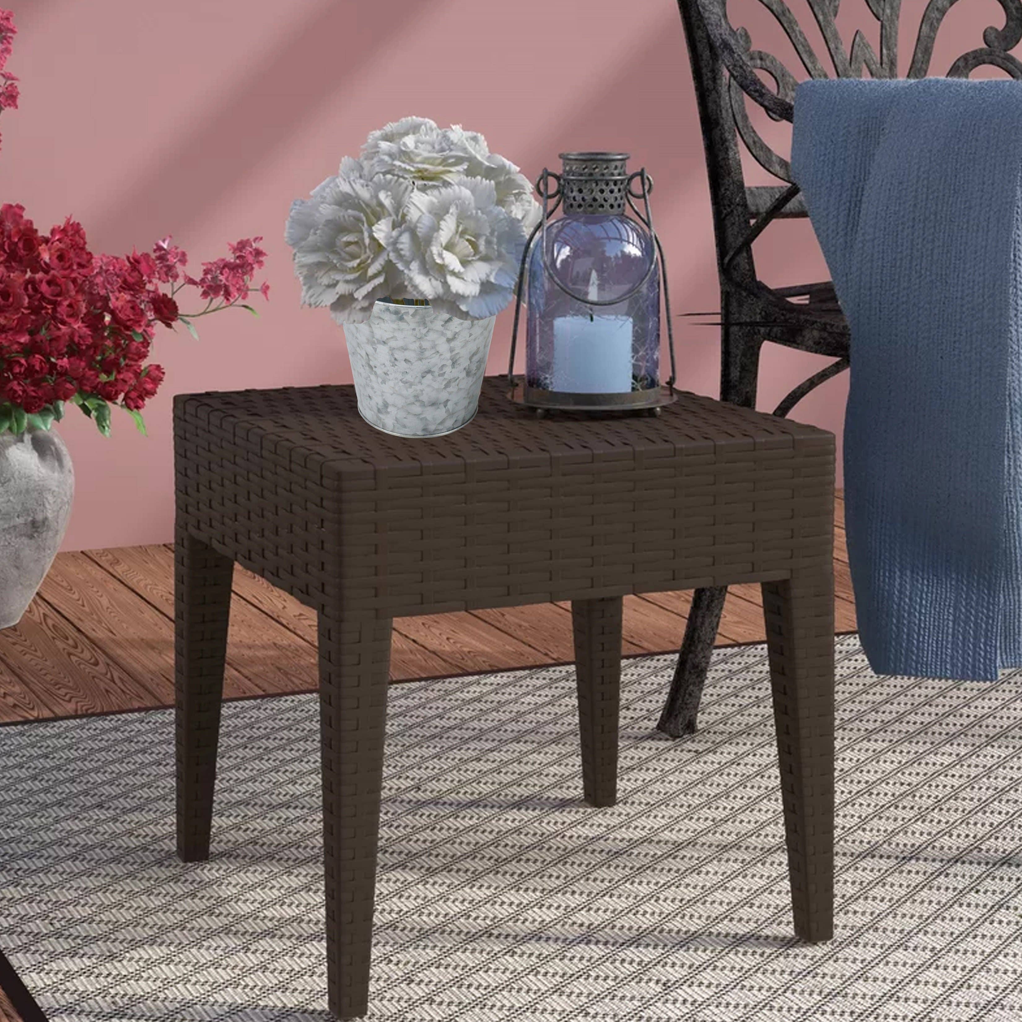 DAHO – Großhandel Blumentopf – 5,12 Zoll (13 cm) Metallblumentopf / Vase für Zuhause, Garten, Hochzeit, Außenbereich6