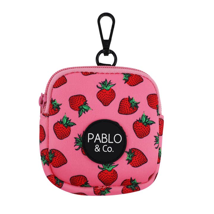 Strawberries: Treat Pouch for wholesale by Pablo & Co. Boutique