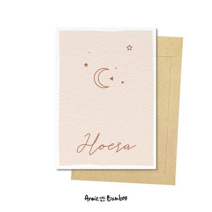 Cartão Postal - Hooray por atacado de Annie with the Bamboo