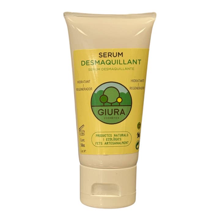 Økologisk makeupfjerner serum – Blid ansigtsrens 50ml for engroshandel hos Cosmètics Giura