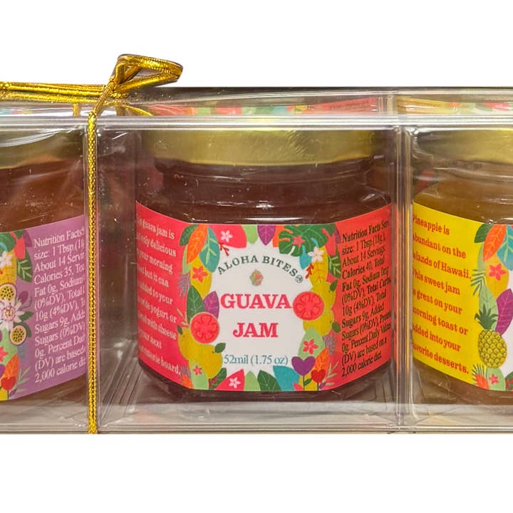 Three Jam Gift Package for wholesale by Aloha Bites