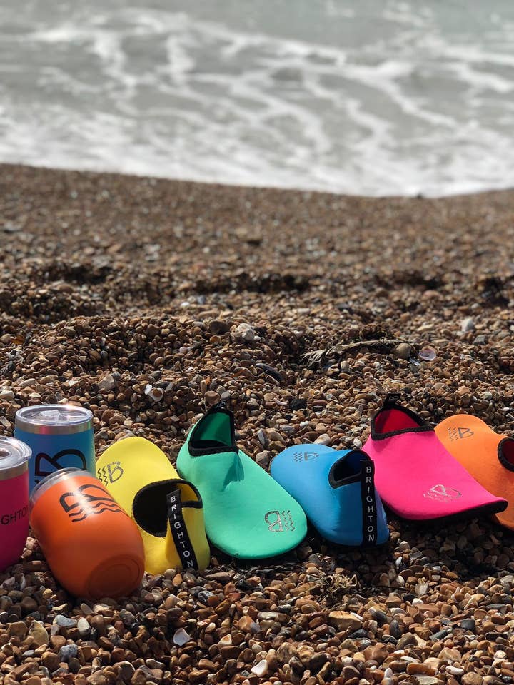 Brighton Water Shoes – wholesale Water shoes – Women's – Palace Pier Pink Water Shoes11