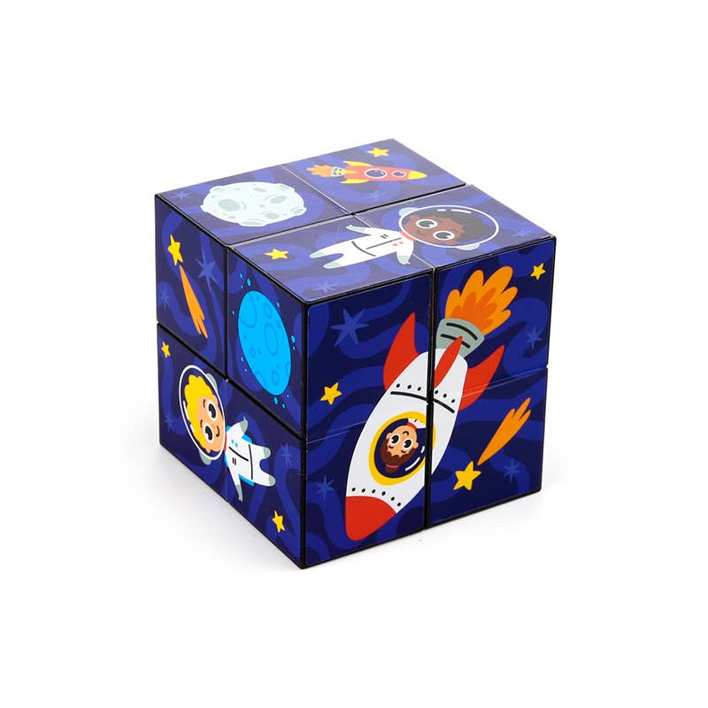 Puckator Ltd - Venta al por mayor Puzle - Niños - Juguete Cubo de Rompecabezas Souvenir de Cadete Espacial4