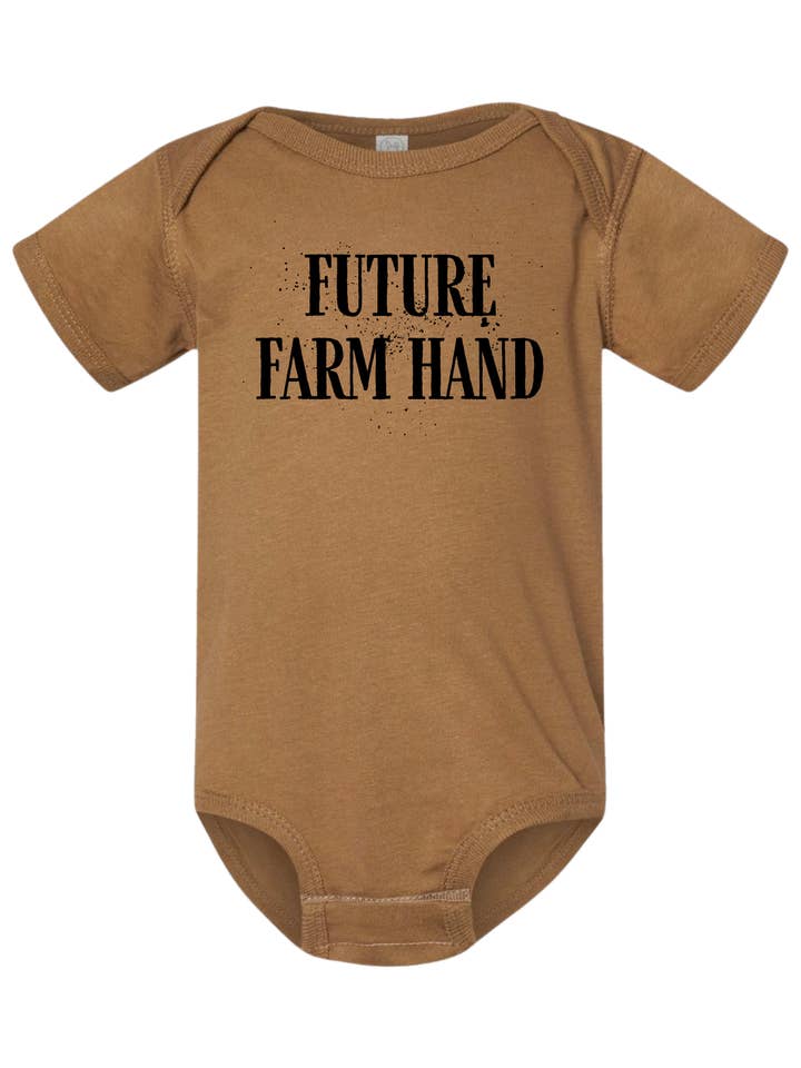 Body de Bebé Futuro Agricultor | Midwest por atacado de Rivals Inc. Wholesale