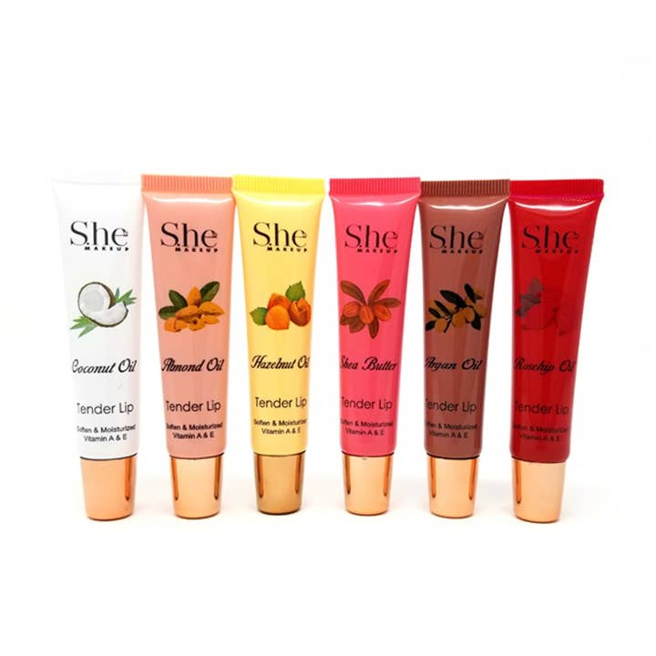 PINEAPPLE Beauty - Wholesale Lip Gloss - Makeup She LG08 Tender Lip Therapy Gloss - 36pc