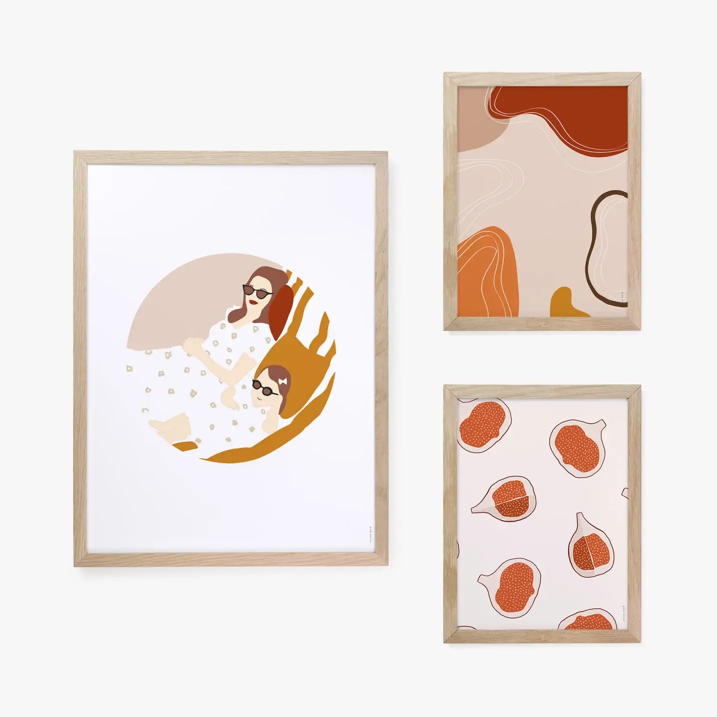 Cotton Bird – Impressão artística por atacado – Farniente, Poster apenas 50cm x 70cm2