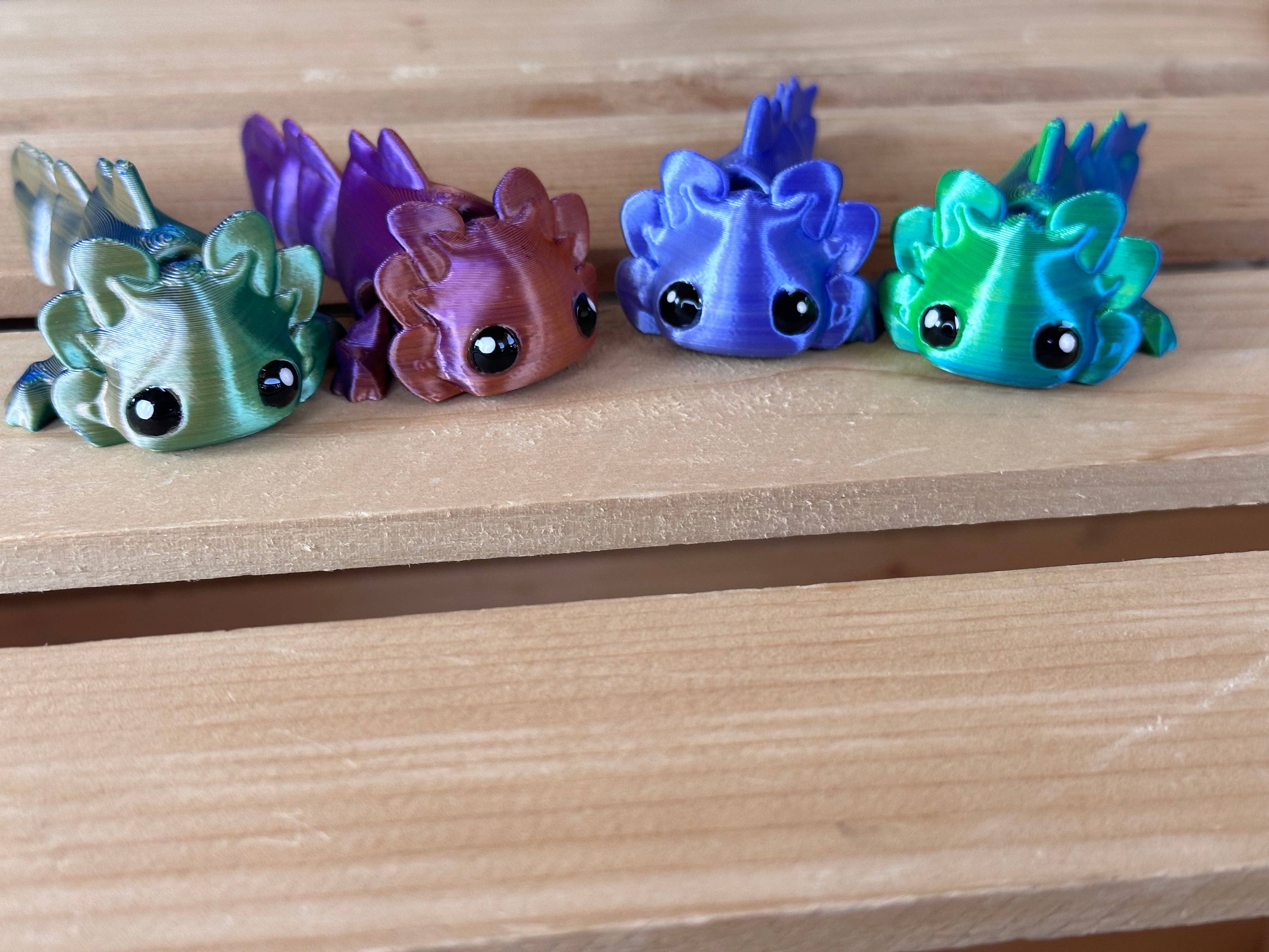 LNZ Custom Design - Wholesale Fidget Toy - Kids - Axolotl Tadpole3
