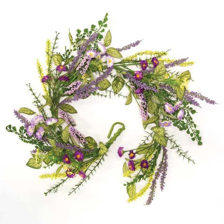 Amethyst-Gartengirlande für den Großhandel von Saybrook Lane