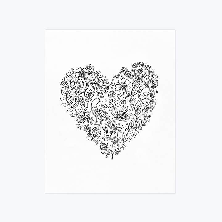 Rifle Paper Co. - Wholesale Art Print - Love Bird Art Print