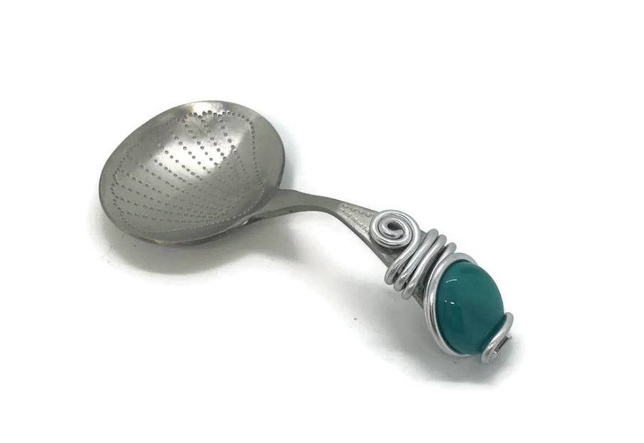 Swiddles Inc - Wholesale Kitchen Spoon - Wire Wrapped Tea Scoop1