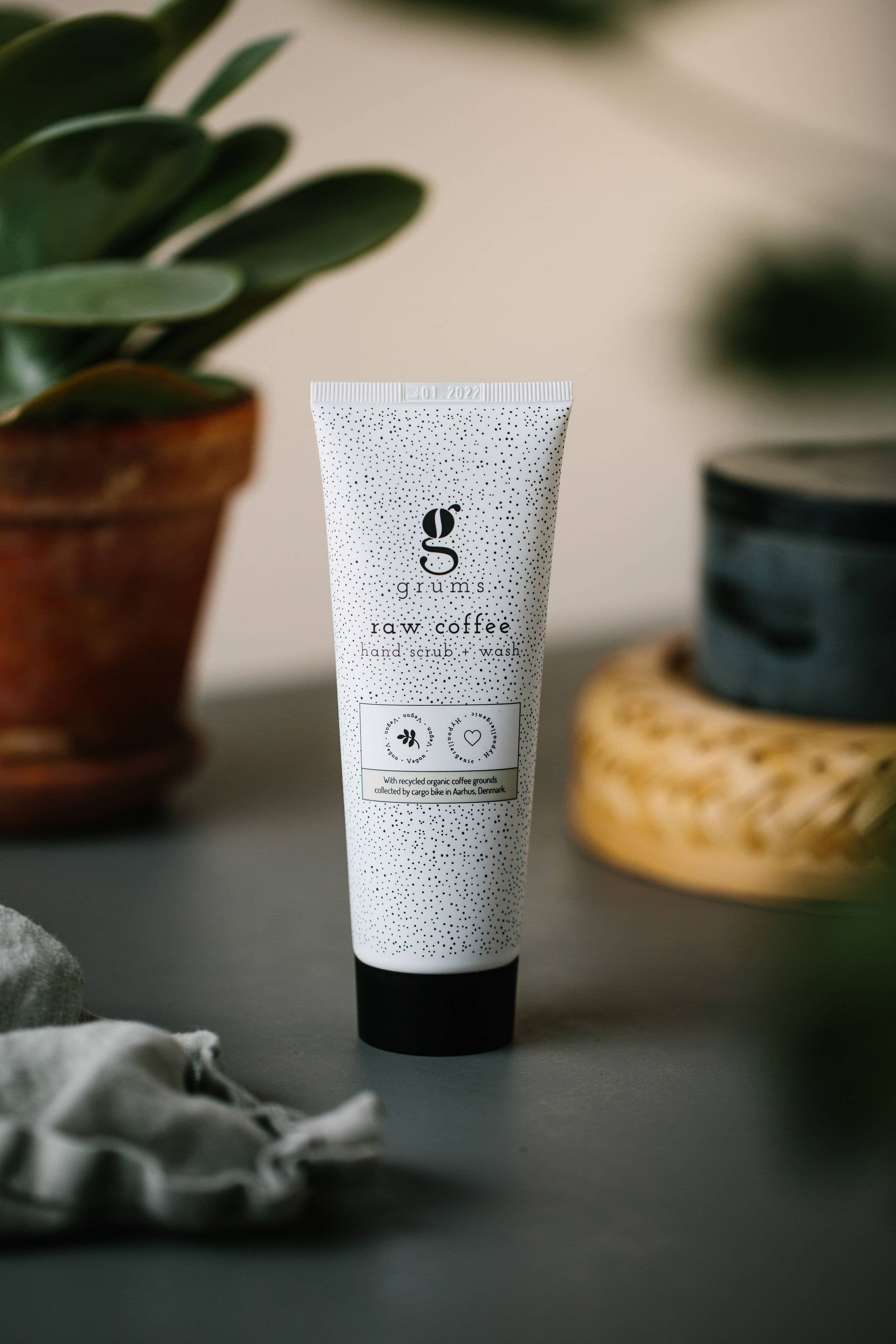 grums – wholesale Handtvål – Rå Kaffeskrubb + Tvätt (120 ml) - Naturlig exfoliering11